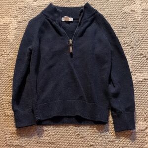 Crewcuts Navy Half-Zip Women's Sweater